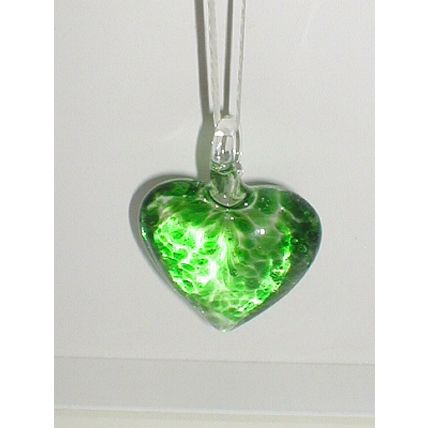 GLASS FRIENDSHIP HEARTS, Pick a colour, Handmade, Great Gift, Hang them up.