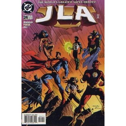 JLA (Vol 1) # 024 NM MODERN AGE COMICS