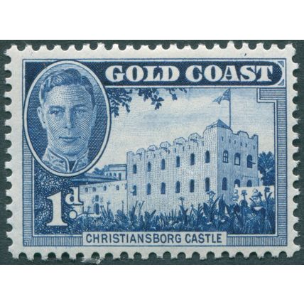 Gold Coast 1948 1d blue SG 136 unused