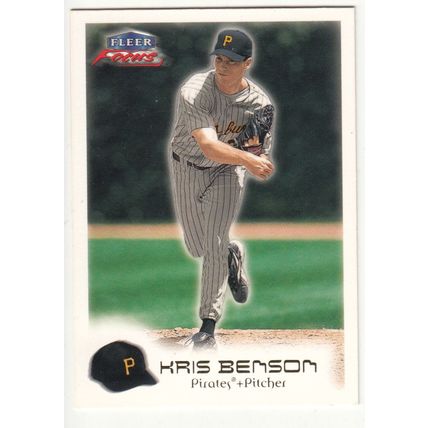 2000 Fleer Focus baseball card 222 Kris Benson