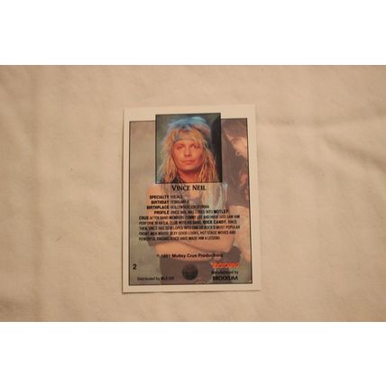1991 Brockum Rockcards Set of 288 Cards Hand collared