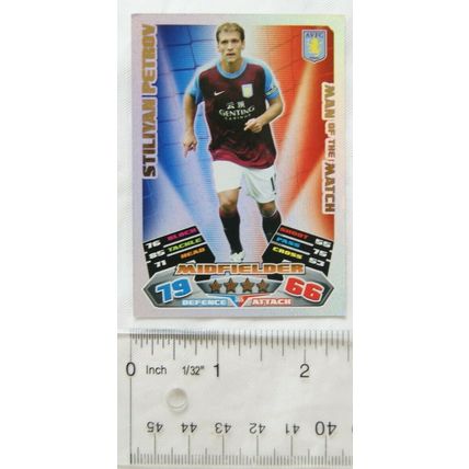 2011/12 Topps Match Attax Trading Card - Stilivan Petrov, Aston Villa, Man Match