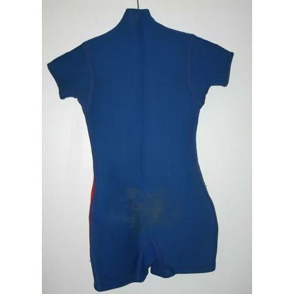 Body Skins by Sea Quest Short Women's Wetsuit Blue & Orange