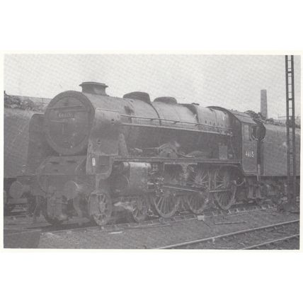 LMS Royal Scots Guardman 46115 Longsight Sheds Train Dinting Railway Society Pos