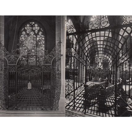 Konstanz Munster 2x Real Photo Kirche Religious German RPC Postcard s
