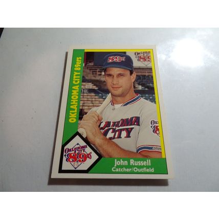 1990 CMC Card # 161 John Russell Very Good-Excellent (4) Oklahoma City 89ers