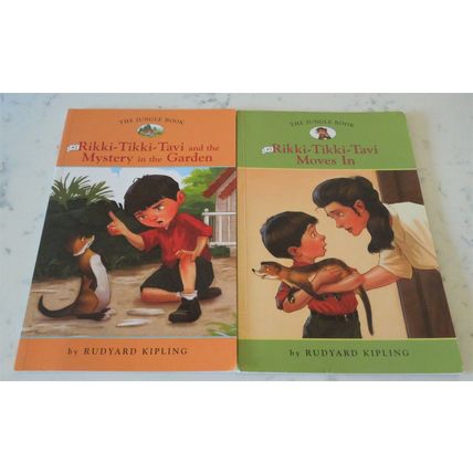 Rikki-Tikki-Tavi Moves In & Rikki-Tikki-Tavi and the Mystery In the Garden Books