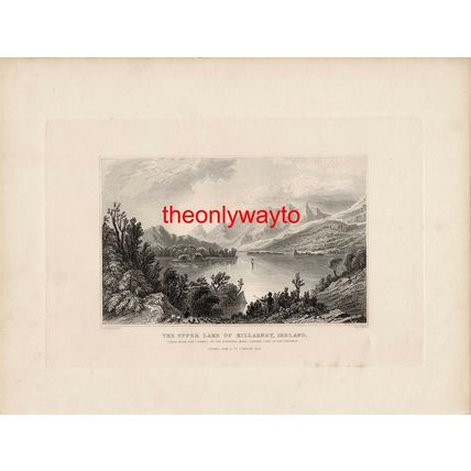 Lismore Castle, Co Waterford, Ireland, Book Illustration (Print), 1832