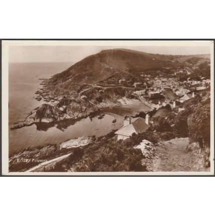 The Harbour Entrance, Polperro, Cornwall, c.1930s - Frith's RP Postcard