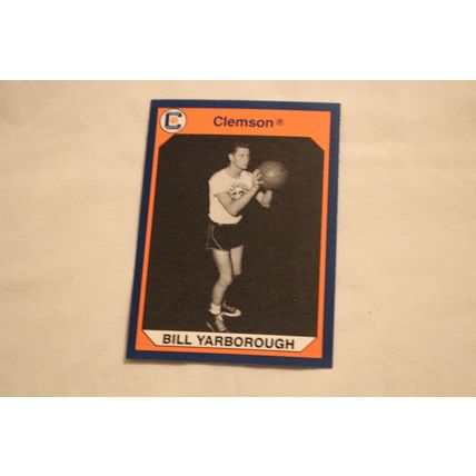 Bill Yarborough 1990 Collegiate Collection Clemson NO. 168