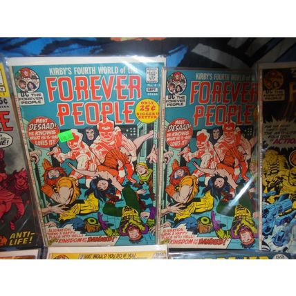 FOREVER PEOPLE FULL RUN! Darkseid! Deadman! Sandman! 1971! Worth $235.00! $175.