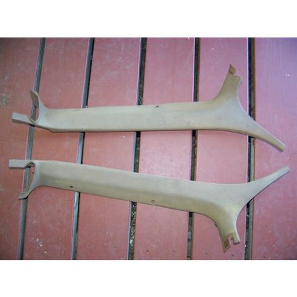 1970 Plymouth Gran Coupe Brown A Pillar Covers OEM 2895468 2895469 Fury