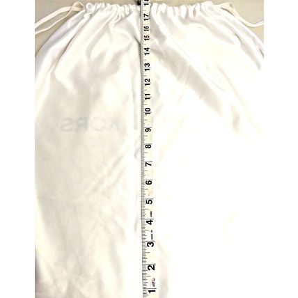 Michael Kors Shoes Dust Cover Bag Womens White Satin Drawstring 18 in X 18 in