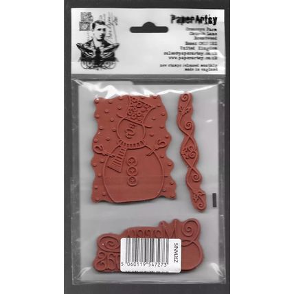 Paper Artsy. Christmas Stamp Set. Stamping Cardmaking Scrapbooking Crafts