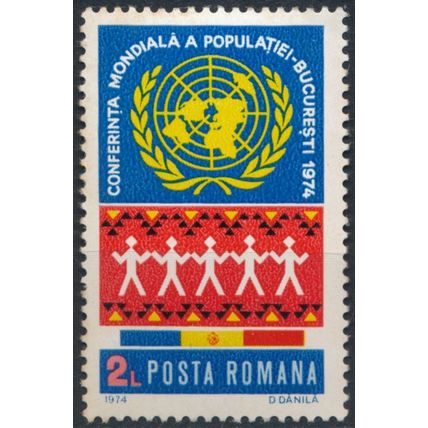 World Population Conference - Romania 1974 - NM H - MiNr 3218
