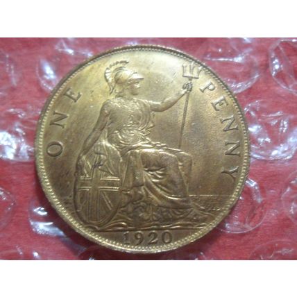 1920 George V penny.