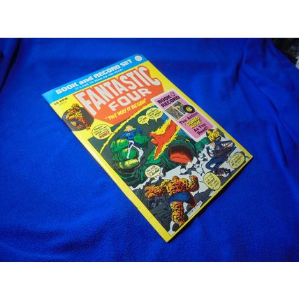 1974 FANTASTIC FOUR Power Records Set! John Buscema Art!! NM-! $37.00 Shipped