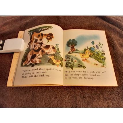 Little Golden Book The Fuzzy Duckling (A) Edition 7.0 FN/VF By Jane Werner 1949