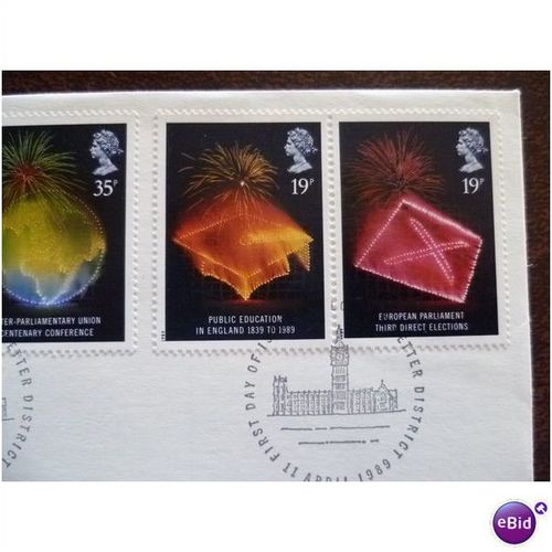 1989 Anniversaries GB set 4 fine used stamps SG1432-35