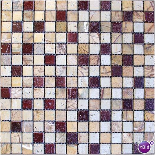 Glass and Art Marble Mosaic Mix