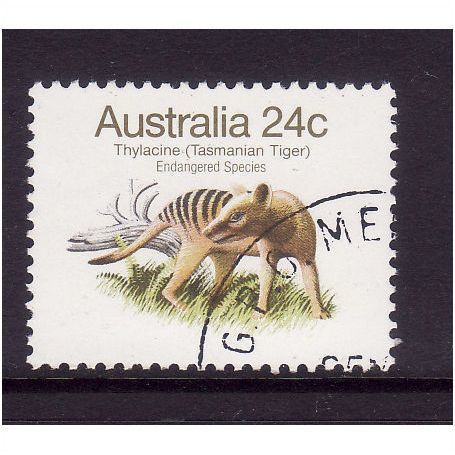 Australia 1981 24c Thylacine Sg 788 Fine used
