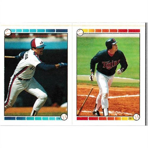 1989 Topps Yearbook Stickers - #2 - Don Mattingly Stickercard