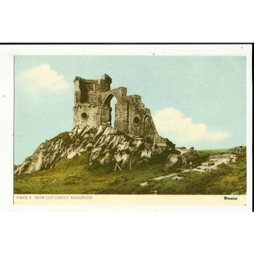 Staffordshire KIDSGROVE Mow Cop Castle Postcard by Promise (P/KGE 3)