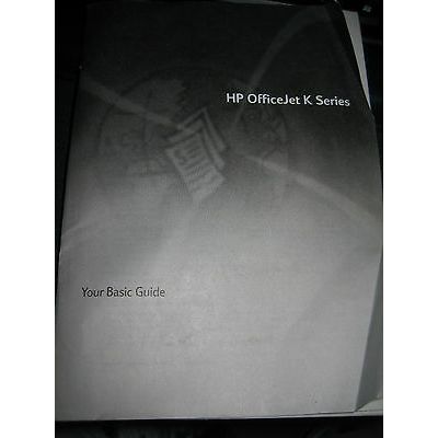 HP OfficeJet K Series Owner's Guide