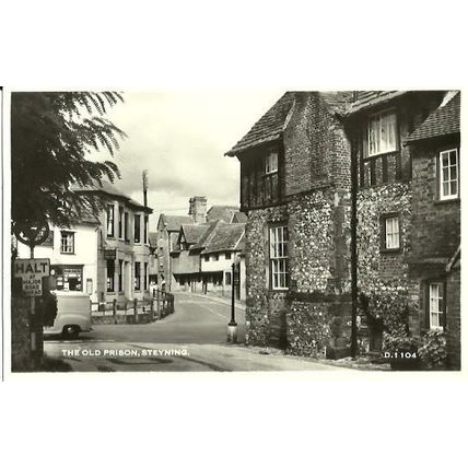 Sussex STEYNING The Old Prison Postcard (Mourilyan D.1104)