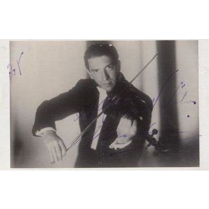 Mantovani Antique Hand Signed Photo