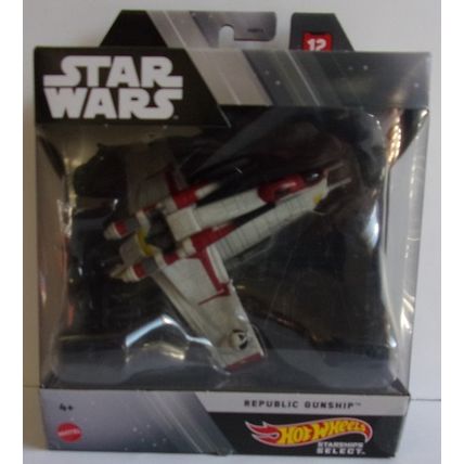 HOT WHEELS STAR WARS ' Starship Select ' REPUBLIC GUNSHIP (2021)