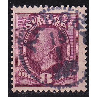 SCHWEDEN SVERIGE [1891] MiNr 0042 ( O/used )