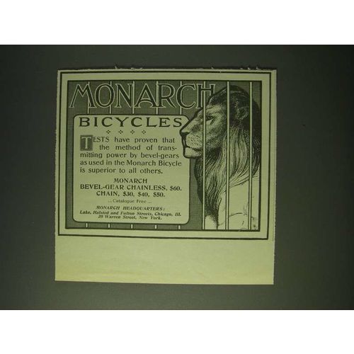 1900 Monarch Bicycles Ad