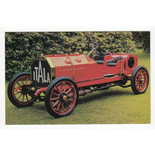 120HP Italia Italian Vintage Car Postcard VC18