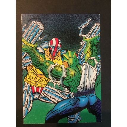 The Savage Dragon trading card #82, excellent condition!