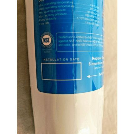 AQUACREST 836848 Refrigerator Water Filter