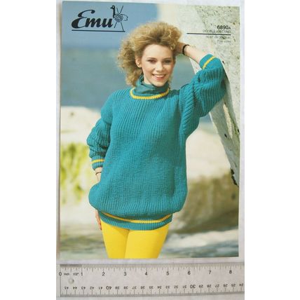 Vintage: Emu 6890 sweater, DK