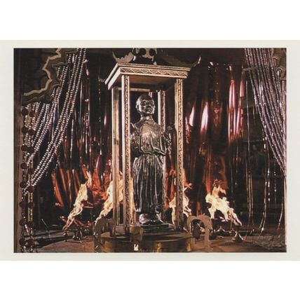 Kyrano Statue Gerry Anderson 's Thunderbirds TV Show Postcard