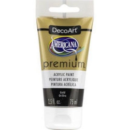 Americana® Premium™ Acrylic: Gold, 2.5oz