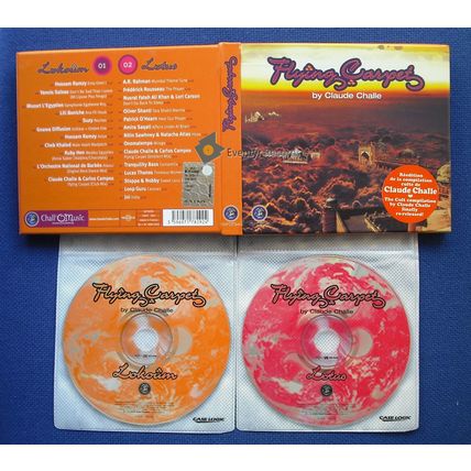 Claude Challe Flying Carpet 1998 Used 2CD Electronic Downtempo