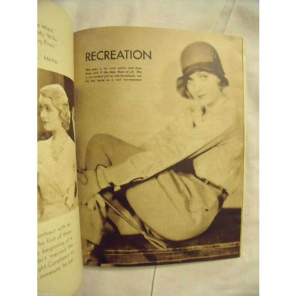 THE LIFE STORY OF CONSTANCE BENNETT 1930s MOVIE STAR RARE ILLUSTRATED FAN BIO