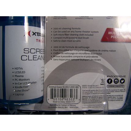Xtreme Home Theater Screen Cleaning Kit