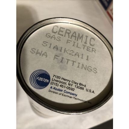 NEW FASTEK 51A1K2A11 CORP FILTER CERAMIC GAS TANK MOUNT 0.01MICRON Gas Filter,FC