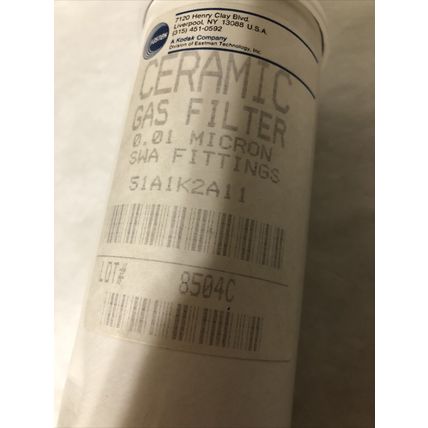 NEW FASTEK 51A1K2A11 CORP FILTER CERAMIC GAS TANK MOUNT 0.01MICRON Gas Filter,FC