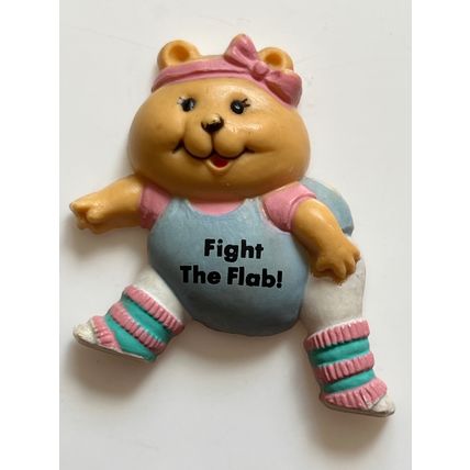 FRIDGE MAGNET - FIGHT THE FLAB