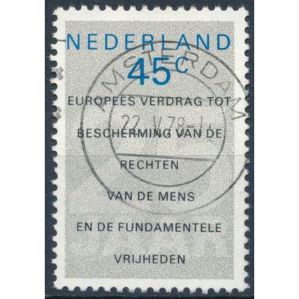 Human Rights Treaty - Netherlands 1978 - F H - MiNr 1119