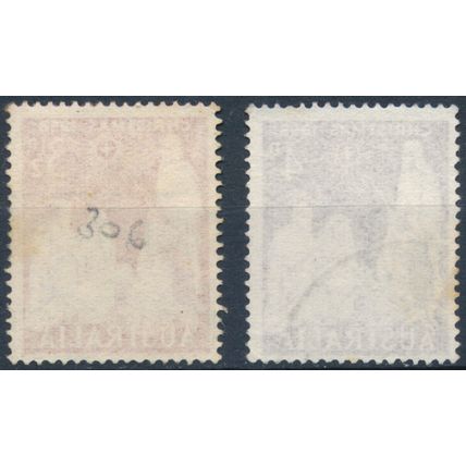 Christmas - Australia 1958 - F H - SG 306/7 (B)