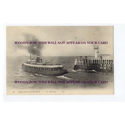 tu1063 - French Tug Tender - Holland - postcard
