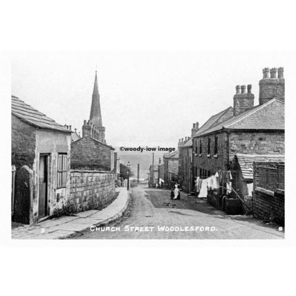 pt4651 - Woodlesford , Church Street , Yorkshire - Print 6x4