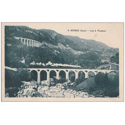 39 - MOREZ - les quatre viaducs